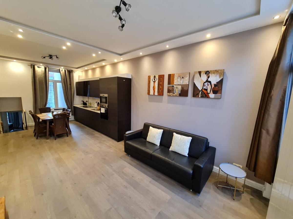 Modern Apartment At European Quarter Bruxelas Exterior foto